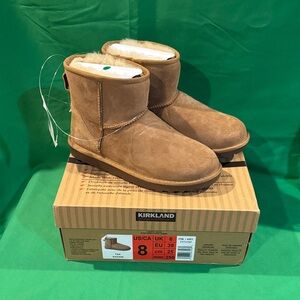Kirkland Signature Kids Brown Slippers